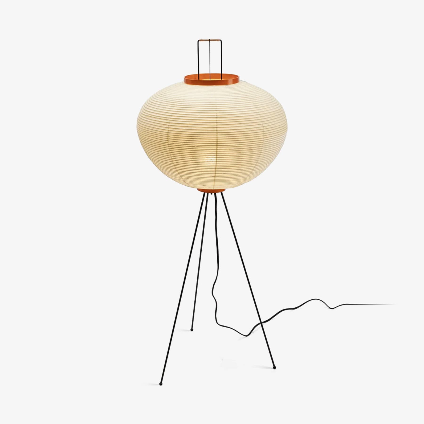Modern Rice Paper Floor Lamp for Living Room and Bedroom — Greenwich Home & Living