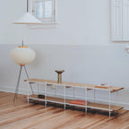 Modern Rice Paper Floor Lamp for Living Room and Bedroom — Greenwich Home & Living