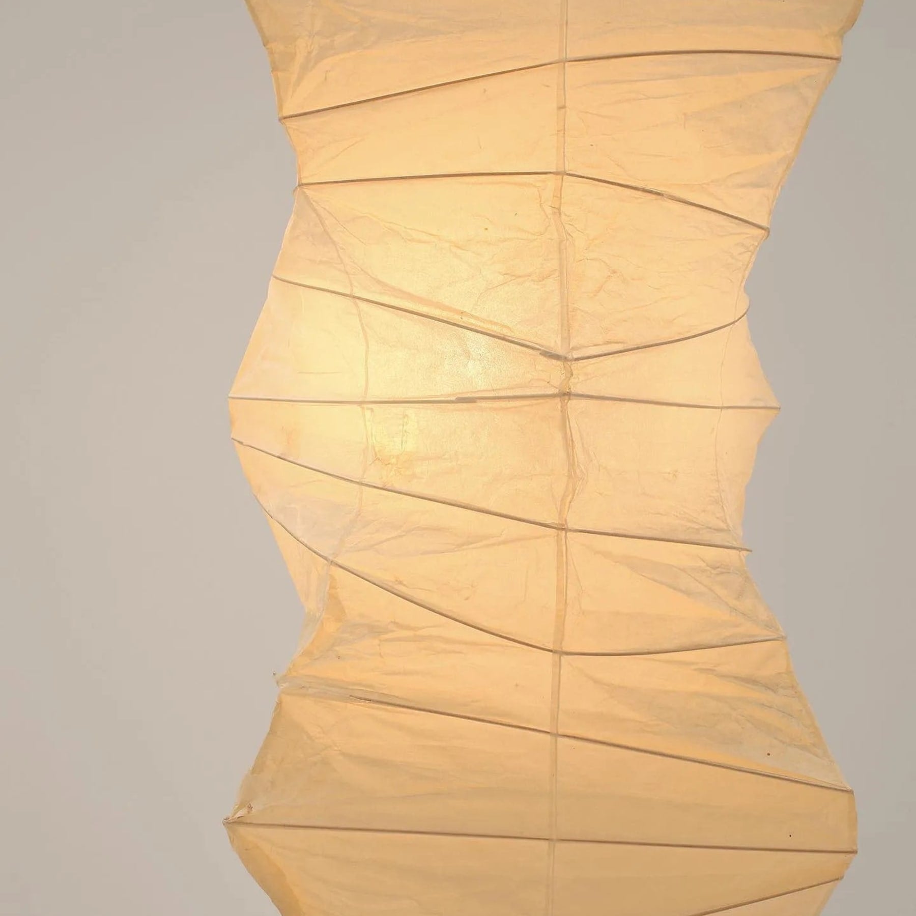 Modern Rice Paper Floor Lamp for Living Room and Bedroom — Greenwich Home & Living