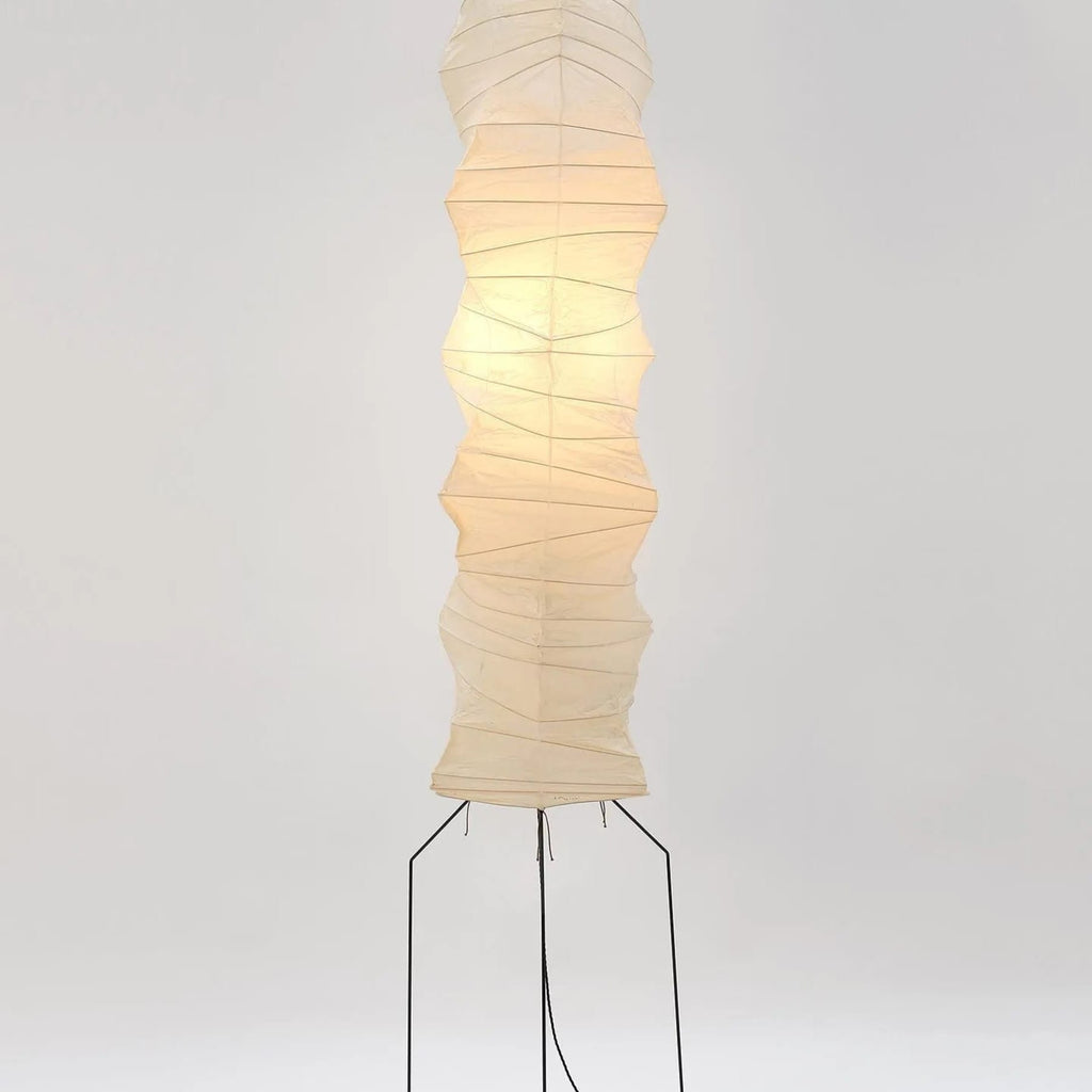 Modern Rice Paper Floor Lamp for Living Room and Bedroom — Greenwich Home & Living