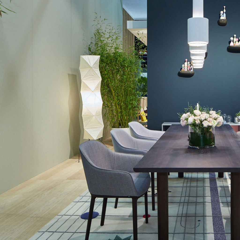 Modern Rice Paper Floor Lamp for Living Room and Bedroom — Greenwich Home & Living