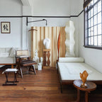 Modern Rice Paper Floor Lamp for Living Room and Bedroom — Greenwich Home & Living