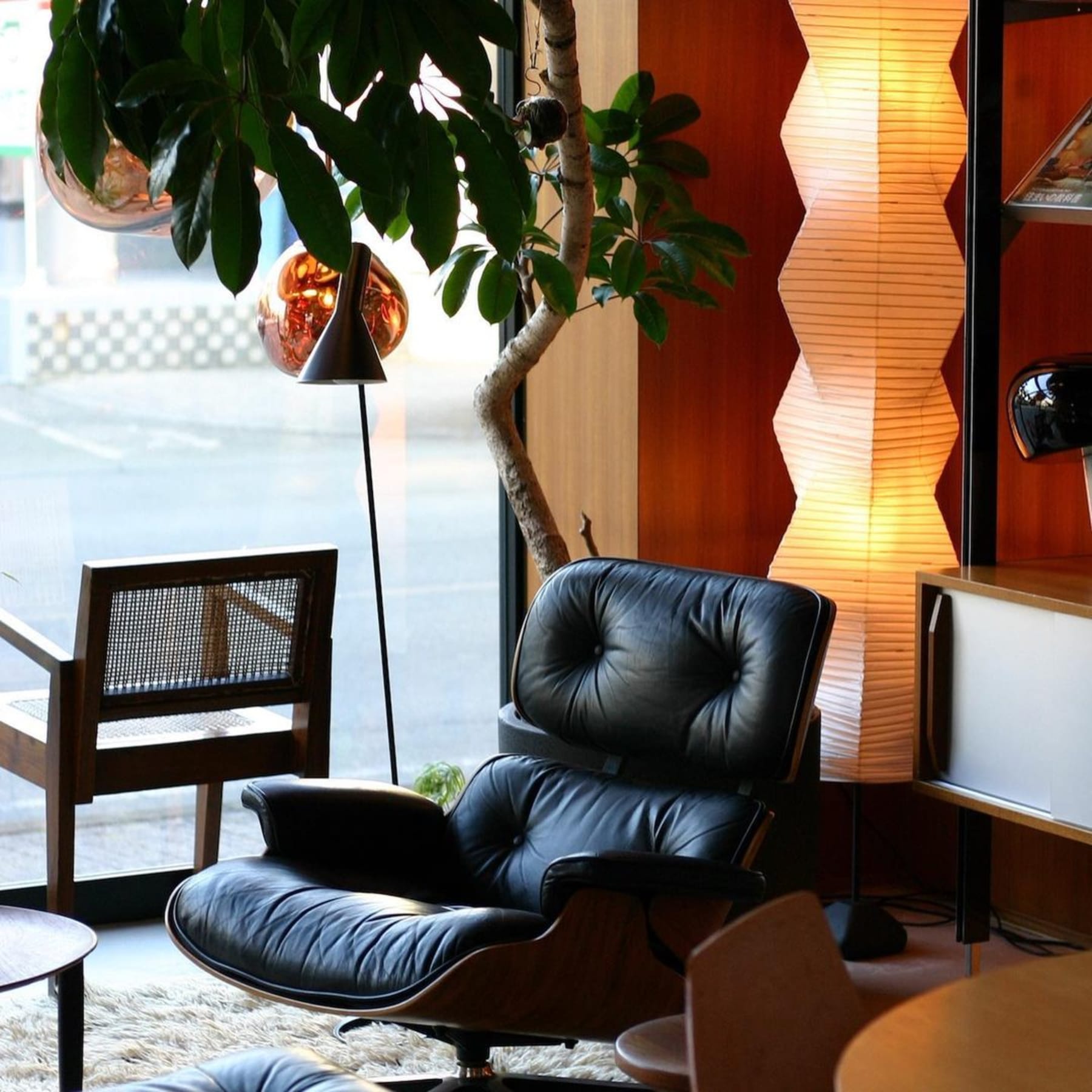 Modern Rice Paper Floor Lamp for Living Room and Bedroom — Greenwich Home & Living