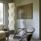 Modern Rice Paper Floor Lamp for Living Room and Bedroom — Greenwich Home & Living