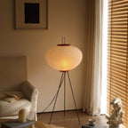 Modern Rice Paper Floor Lamp for Living Room and Bedroom — Greenwich Home & Living