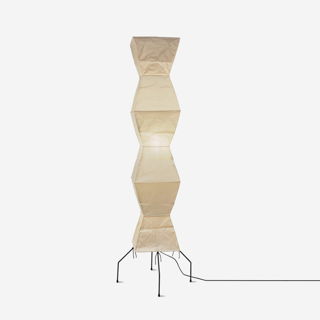 Modern Rice Paper Floor Lamp for Living Room and Bedroom — Greenwich Home & Living