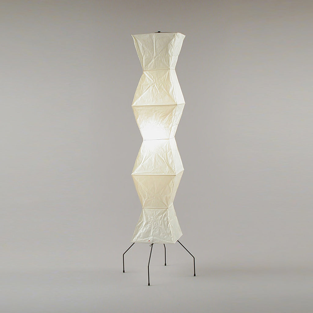 Modern Rice Paper Floor Lamp for Living Room and Bedroom — Greenwich Home & Living