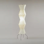 Modern Rice Paper Floor Lamp for Living Room and Bedroom — Greenwich Home & Living