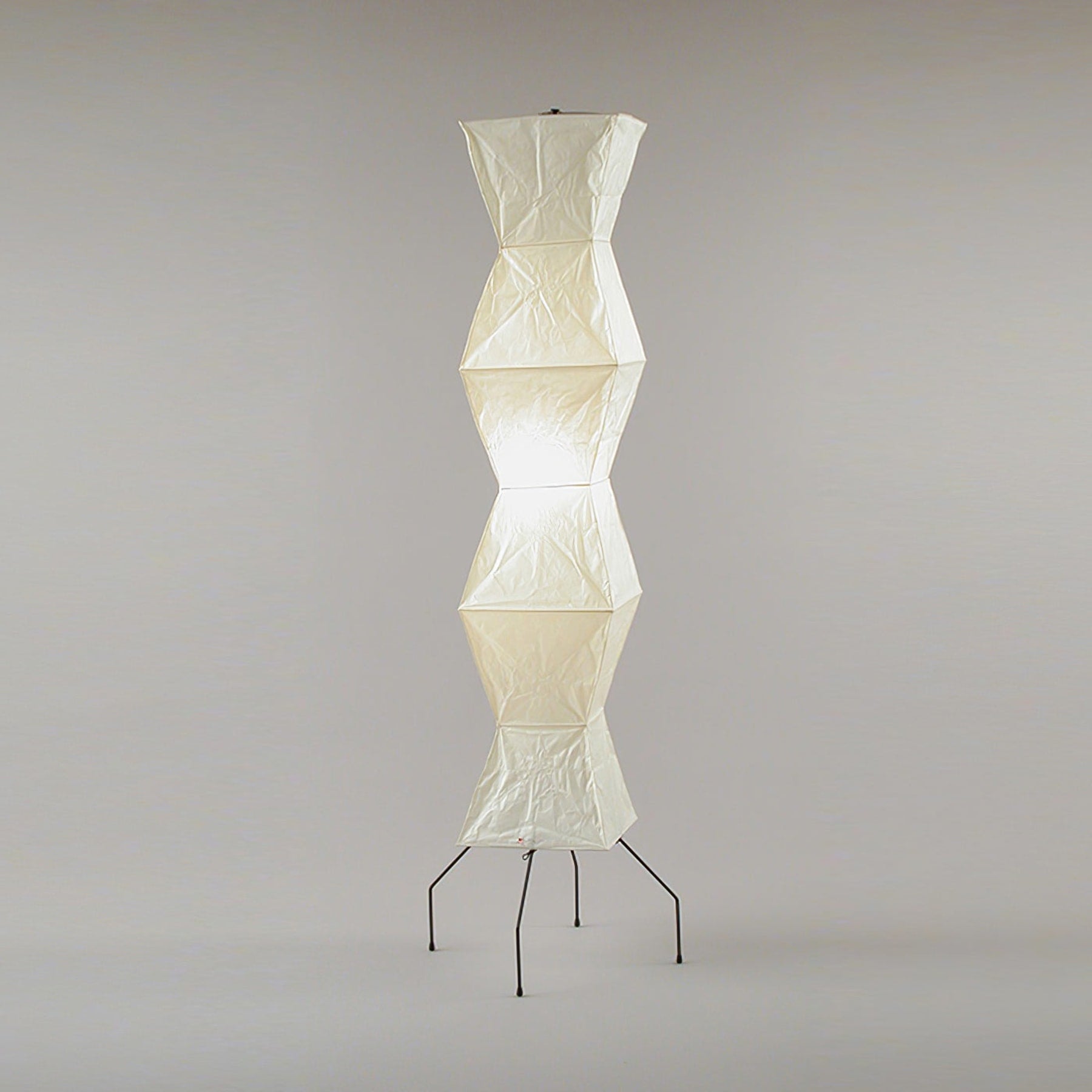 Modern Rice Paper Floor Lamp for Living Room and Bedroom — Greenwich Home & Living