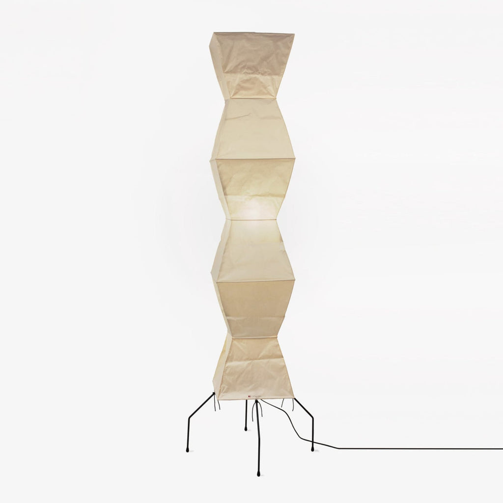 Modern Rice Paper Floor Lamp for Living Room and Bedroom in Ø20.4" × H74" (Ø52 × H188 cm) — Greenwich Home & Living