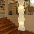 Modern Rice Paper Floor Lamp for Living Room and Bedroom — Greenwich Home & Living