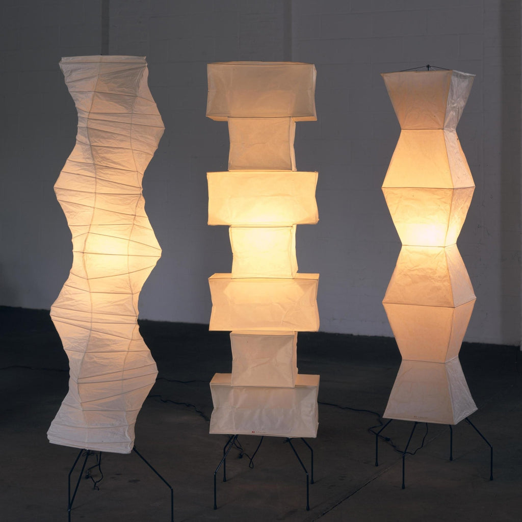 Modern Rice Paper Floor Lamp for Living Room and Bedroom — Greenwich Home & Living
