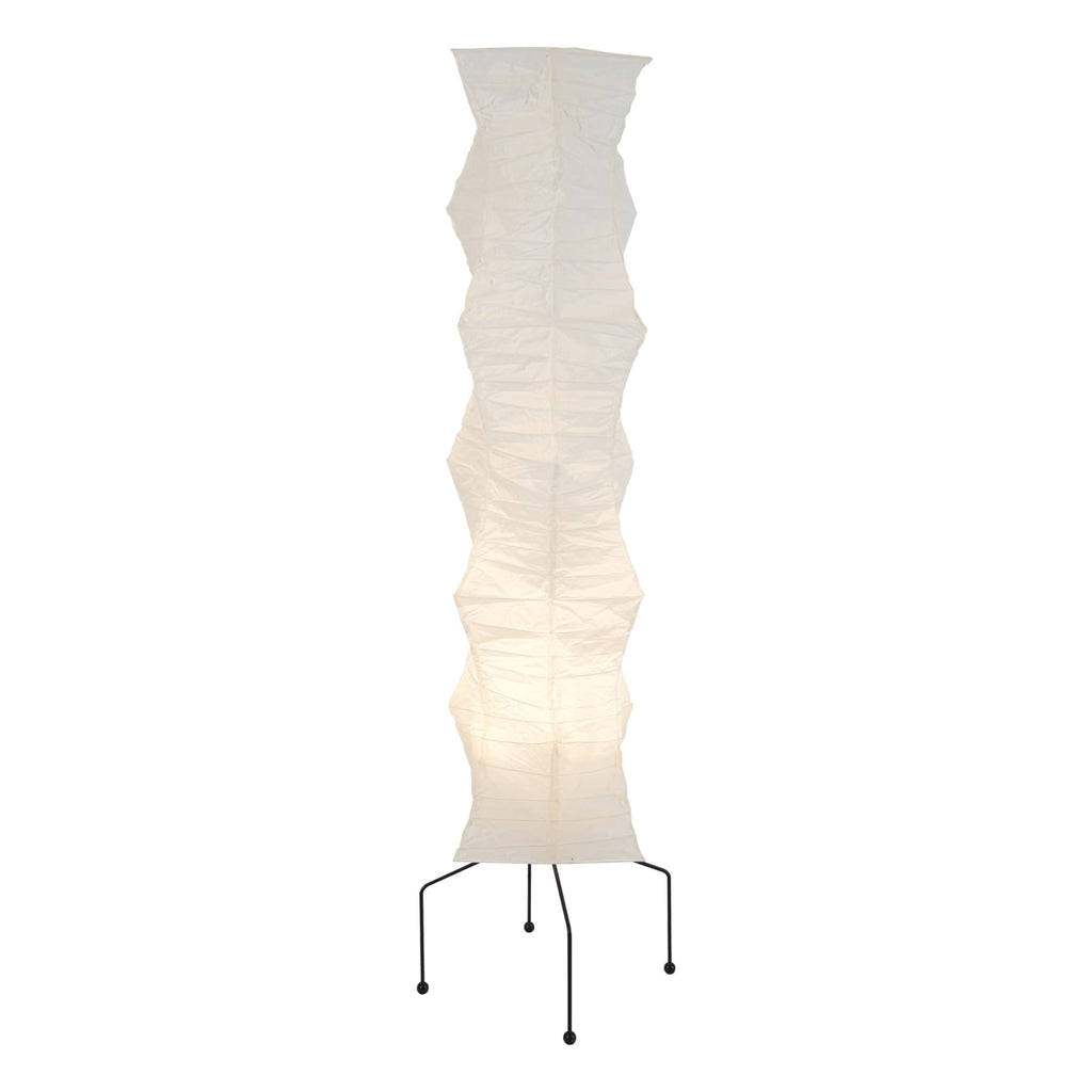 Modern Rice Paper Floor Lamp for Living Room and Bedroom — Greenwich Home & Living
