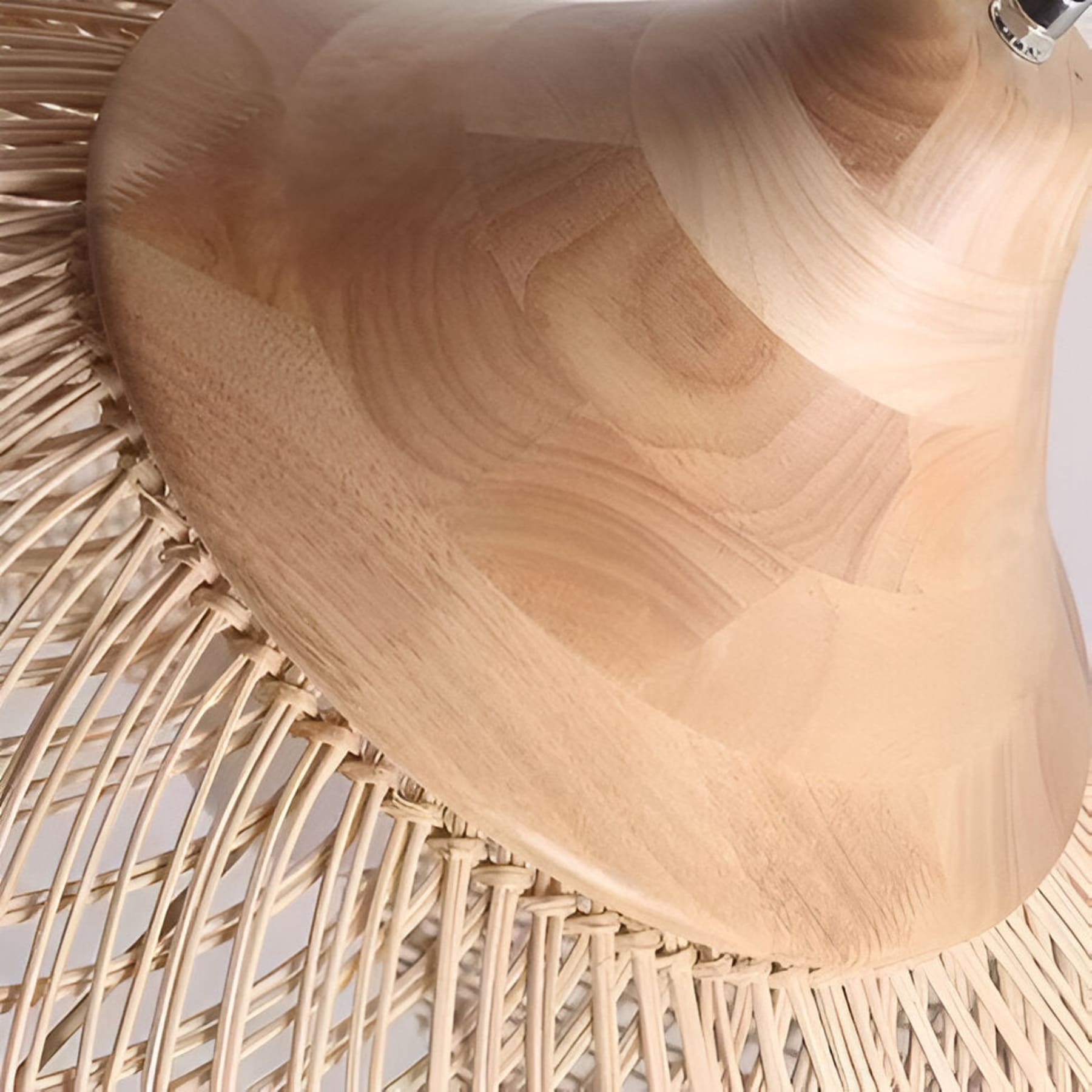 Bohemian Rattan Woven Pendant Light With Warm Glow for Dining Room — Greenwich Home & Living