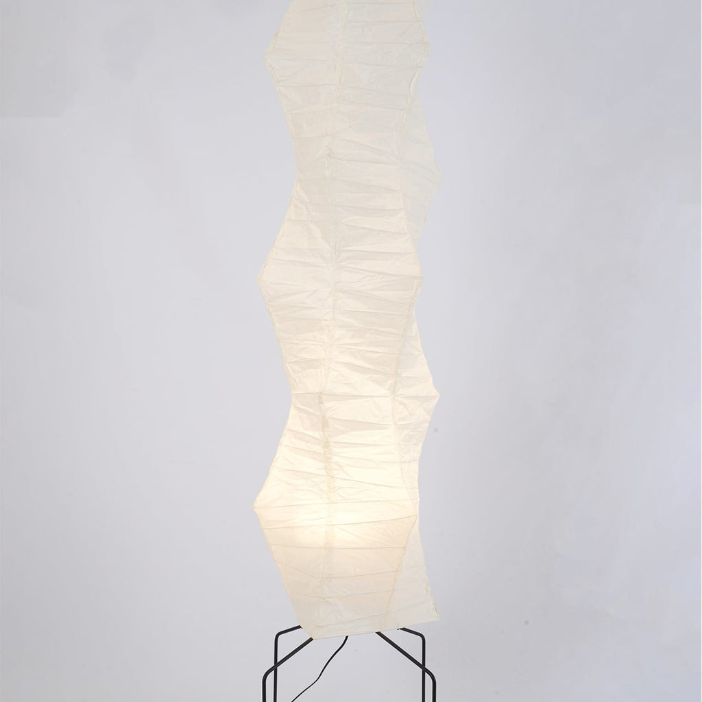 Modern Rice Paper Floor Lamp for Living Room and Bedroom — Greenwich Home & Living