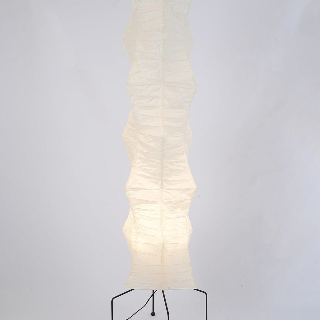 Modern Rice Paper Floor Lamp for Living Room and Bedroom — Greenwich Home & Living