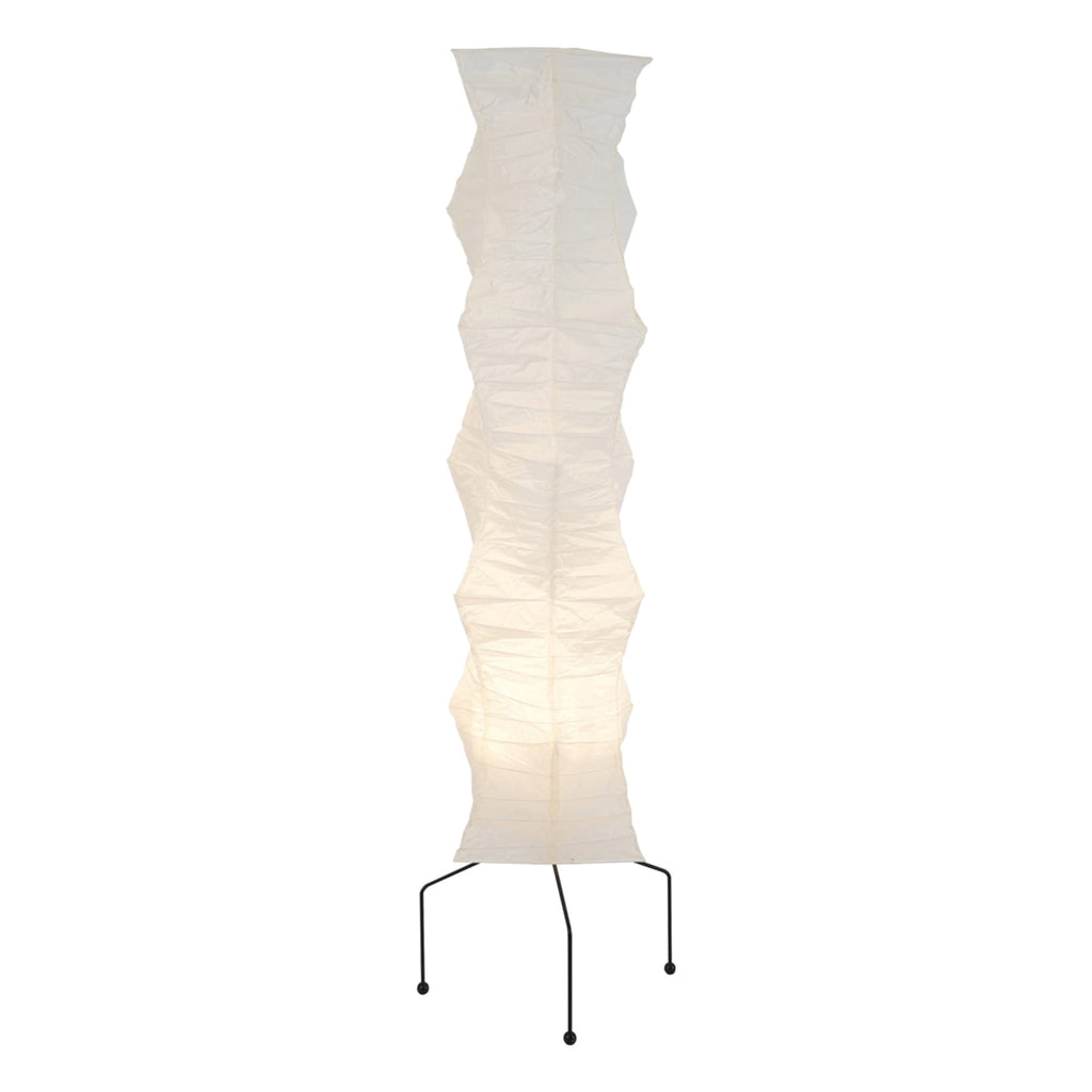 Modern Rice Paper Floor Lamp for Living Room and Bedroom in Ø18.5" × H74.8" (Ø47 × H190 cm) — Greenwich Home & Living
