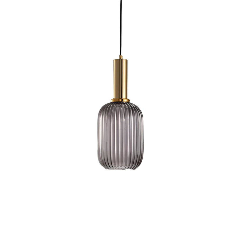 Contemporary Glass Pendant Light for Living and Dining Rooms in Gold — Greenwich Home & Living
