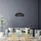Bohemian Rattan Pendant Light With Solid Wood Cover for Dining Room — Greenwich Home & Living