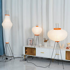 Modern Rice Paper Floor Lamp for Living Room and Bedroom — Greenwich Home & Living