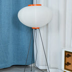 Modern Rice Paper Floor Lamp for Living Room and Bedroom — Greenwich Home & Living