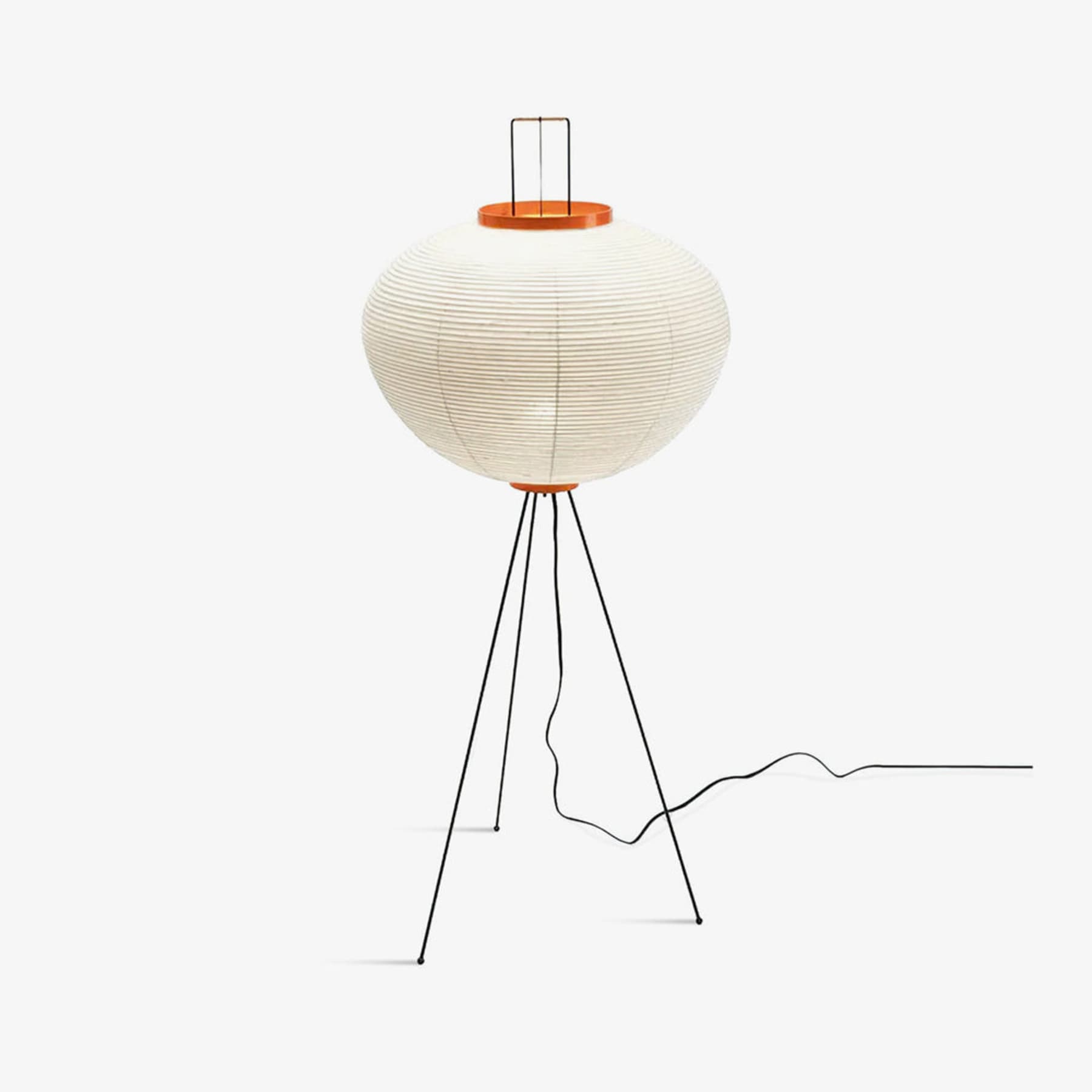 Modern Rice Paper Floor Lamp for Living Room and Bedroom — Greenwich Home & Living