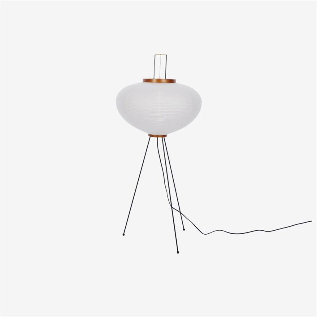 Modern Rice Paper Floor Lamp for Living Room and Bedroom — Greenwich Home & Living