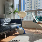 Modern Rice Paper Floor Lamp for Living Room and Bedroom — Greenwich Home & Living