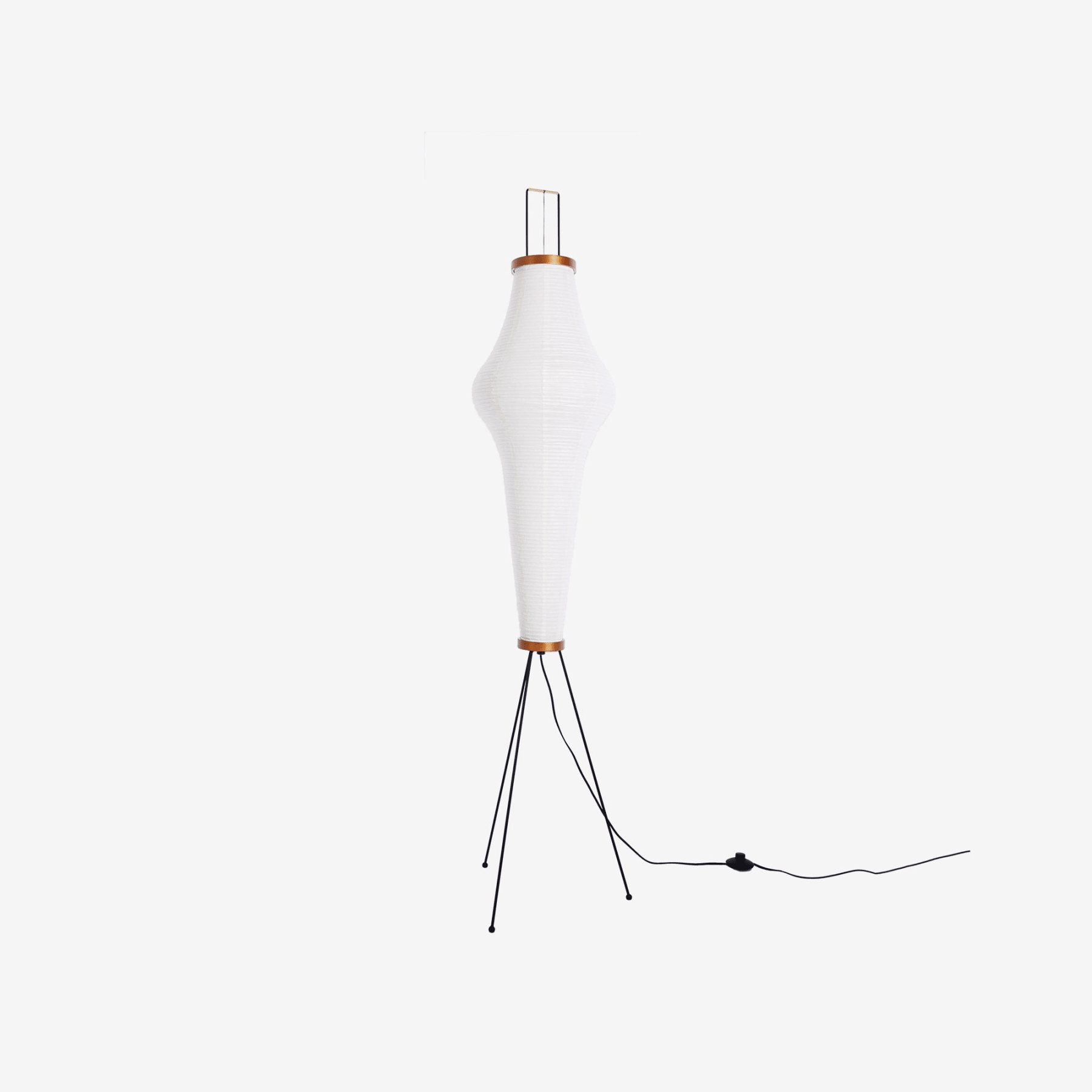 Modern Rice Paper Floor Lamp for Living Room and Bedroom — Greenwich Home & Living