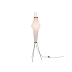 Modern Rice Paper Floor Lamp for Living Room and Bedroom in Ø13" × H63.7" (Ø33 × H162 cm) — Greenwich Home & Living