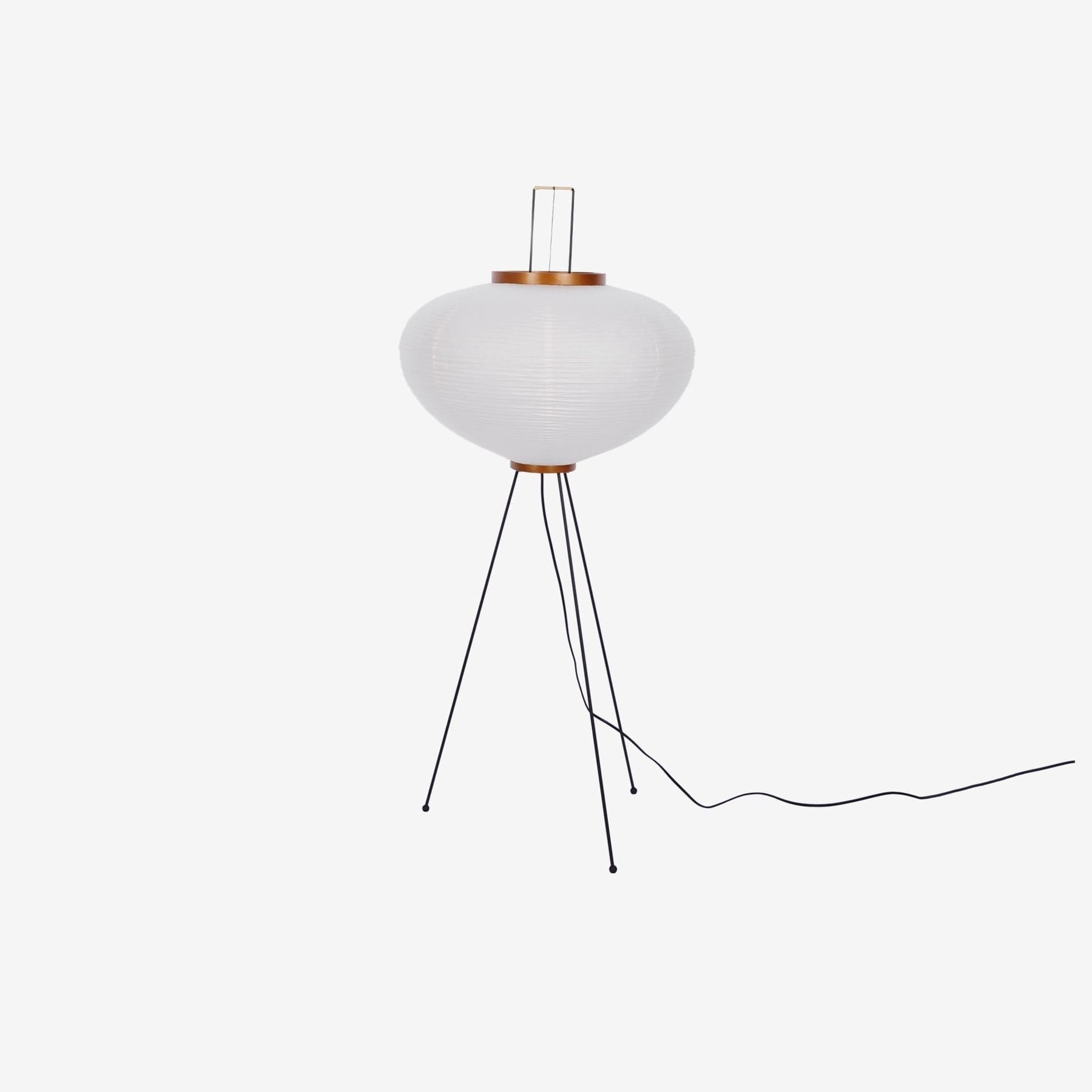 Modern Rice Paper Floor Lamp for Living Room and Bedroom — Greenwich Home & Living