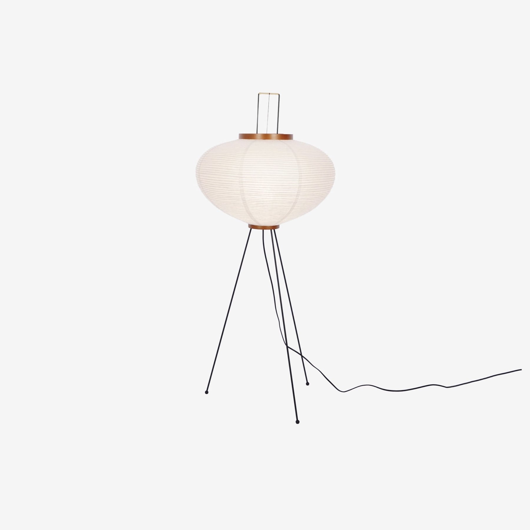 Modern Rice Paper Floor Lamp for Living Room and Bedroom — Greenwich Home & Living